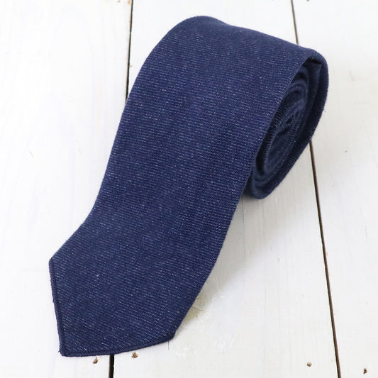 ENGINEERED GARMENTS : Neck Tie-Cotton Denim Flannel