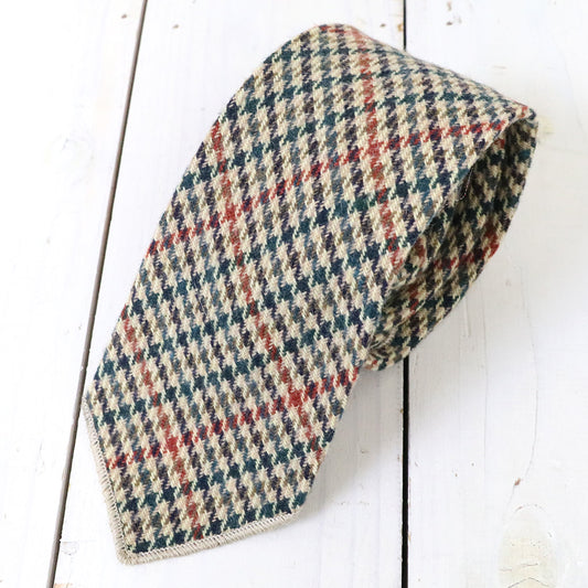 ENGINEERED GARMENTS : Neck Tie-Acrylic Wool Gunclub Check