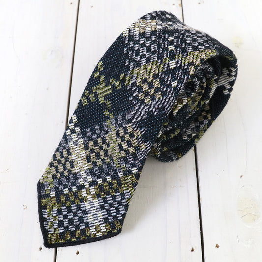 ENGINEERED GARMENTS : Neck Tie-Cotton Acrylic Old Plaid