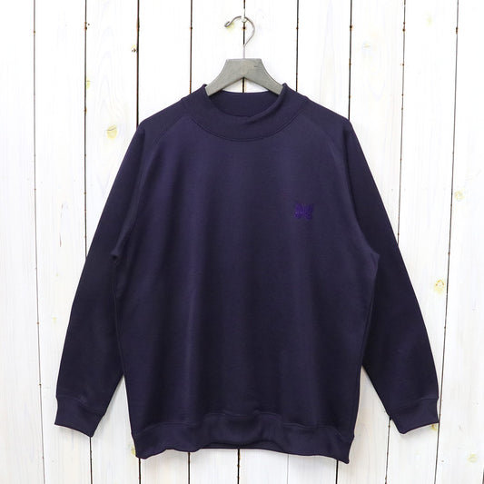 Needles『L/S Mock Neck Tee-C/PE Bright Jersey』(Eggplant)