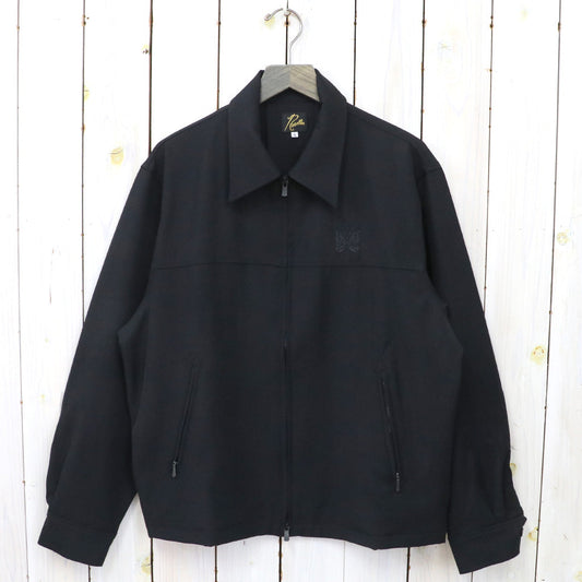 Needles『Sport Jacket-PE/R/PU Cavalry Twill』(Black)