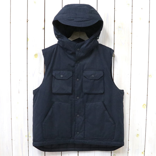 ENGINEERED GARMENTS : Field Vest-PC Coated Cloth (Dk.Navy)