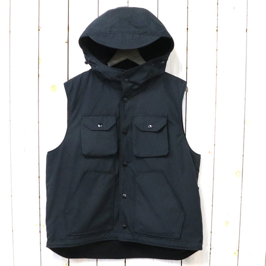 ENGINEERED GARMENTS : Field Vest-PC Poplin (Black)