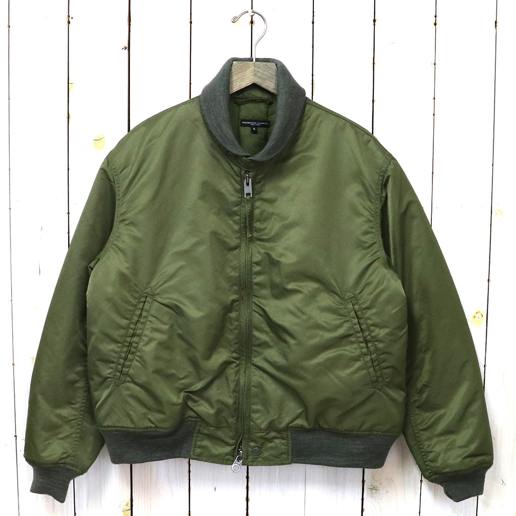 ENGINEERED GARMENTS『LL Jacket-Flight Satin Nylon』(Olive)