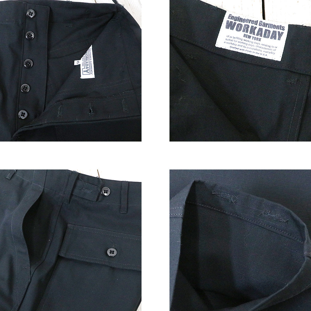 ENGINEERED GARMENTS WORKADAY『Fatigue Pant-Heavyweight Cotton Ripstop』(Black)