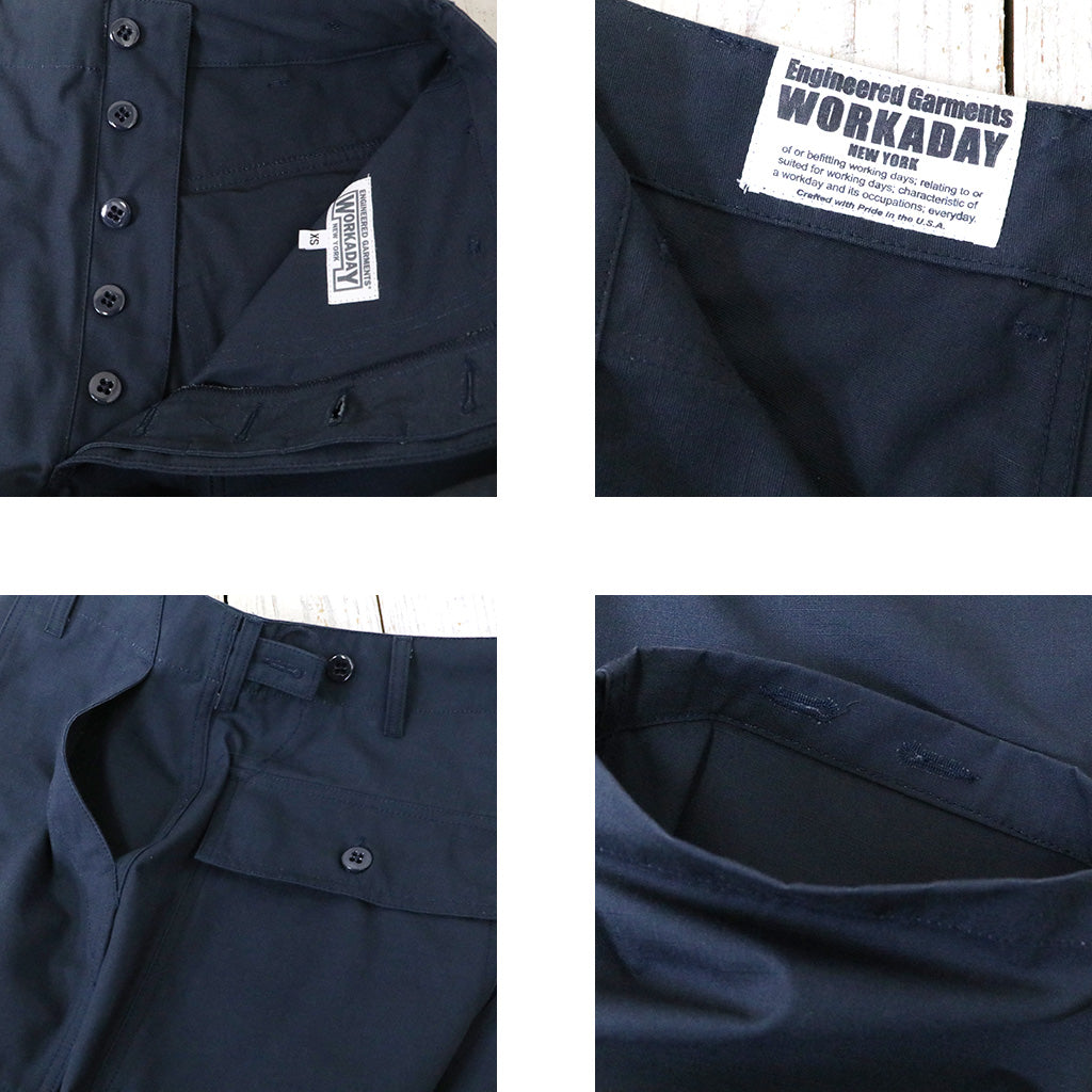 ENGINEERED GARMENTS WORKADAY『Fatigue Pant-Heavyweight Cotton Ripstop』(Dk.Navy)