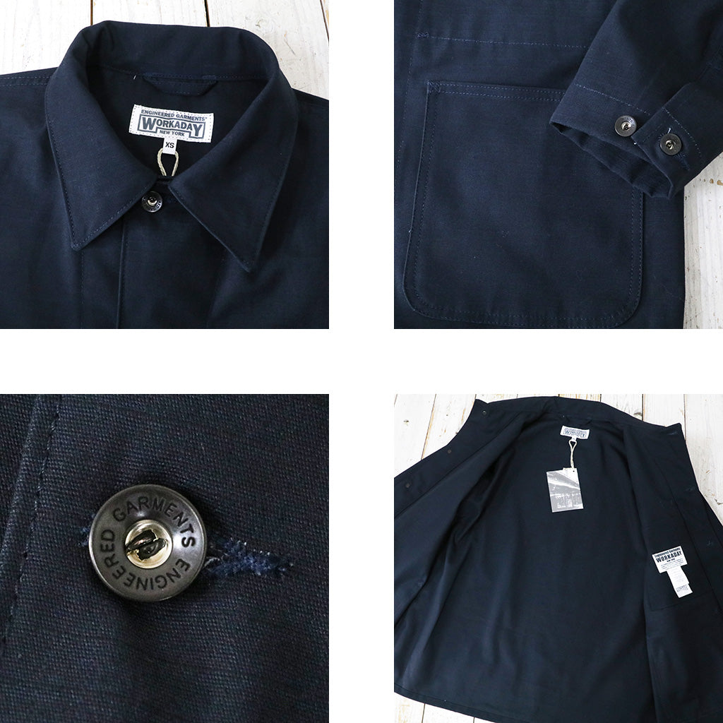 ENGINEERED GARMENTS WORKADAY『Utility Jacket-Heavyweight Cotton Ripstop』(Dk.Navy)