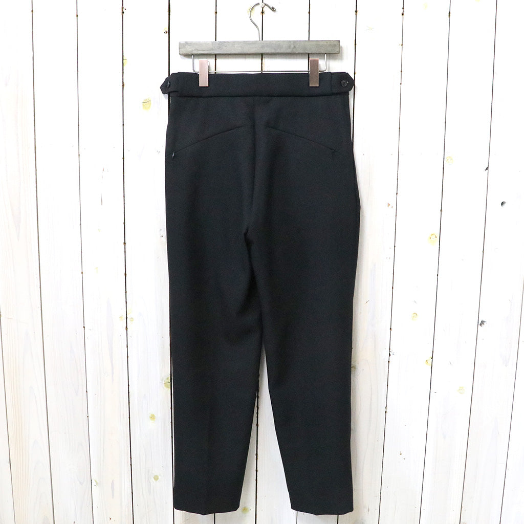 Needles『Tucked Side Tab Trouser-Poly Dobby Cloth』(Black)