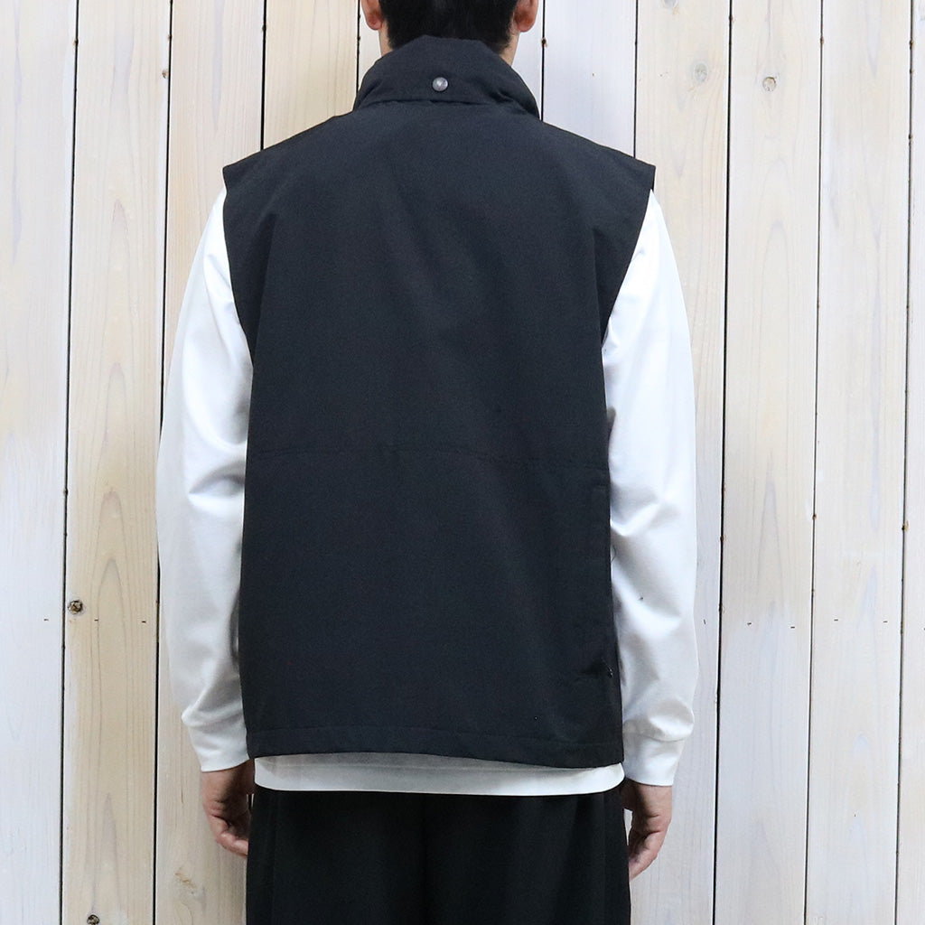 SOUTH2 WEST8『Carmel Vest-C/N Grosgrain』(Black)