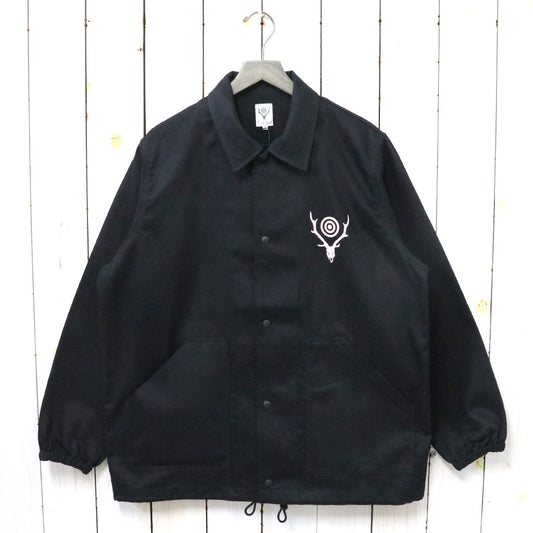 SOUTH2 WEST8『Coach Jacket-Cotton Twill』(Black)