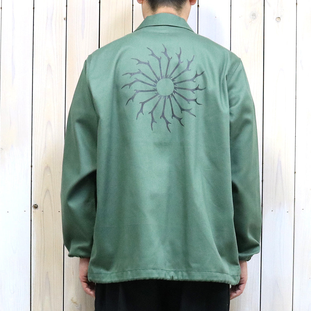 SOUTH2 WEST8『Coach Jacket-Cotton Twill』(Moss Green)