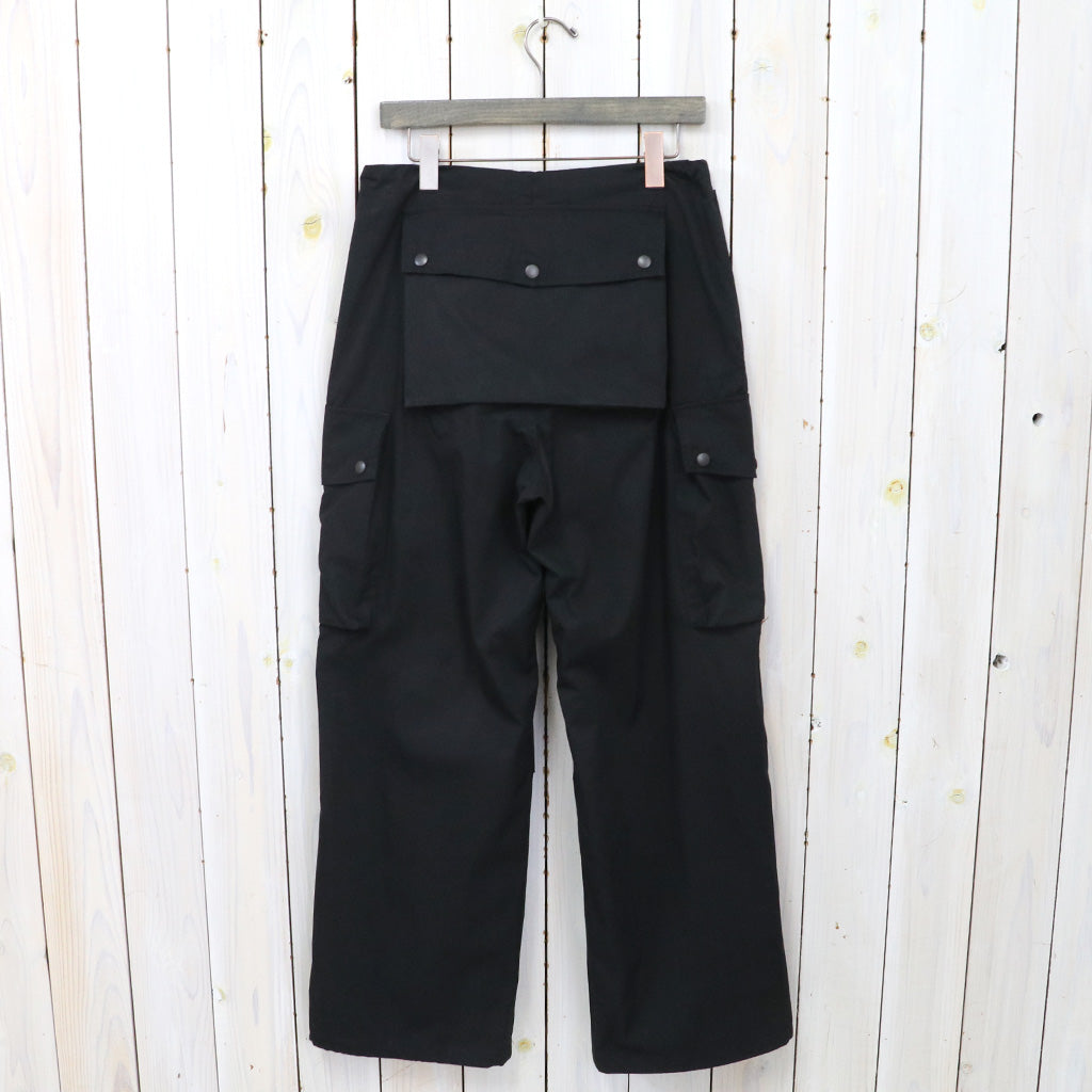 Needles『Field Pant-C/N Oxford Cloth』(Black)