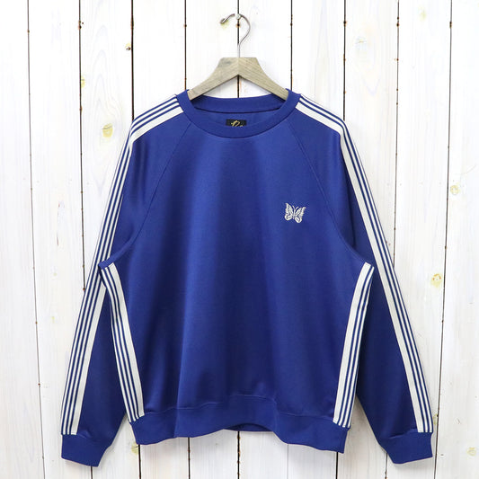 Needles『Track Crew Neck Shirt-Poly Smooth』(Royal)