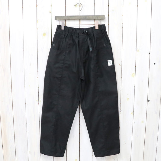 SOUTH2 WEST8『Belted C.S. Pant-Cotton Back Sateen』(Black)