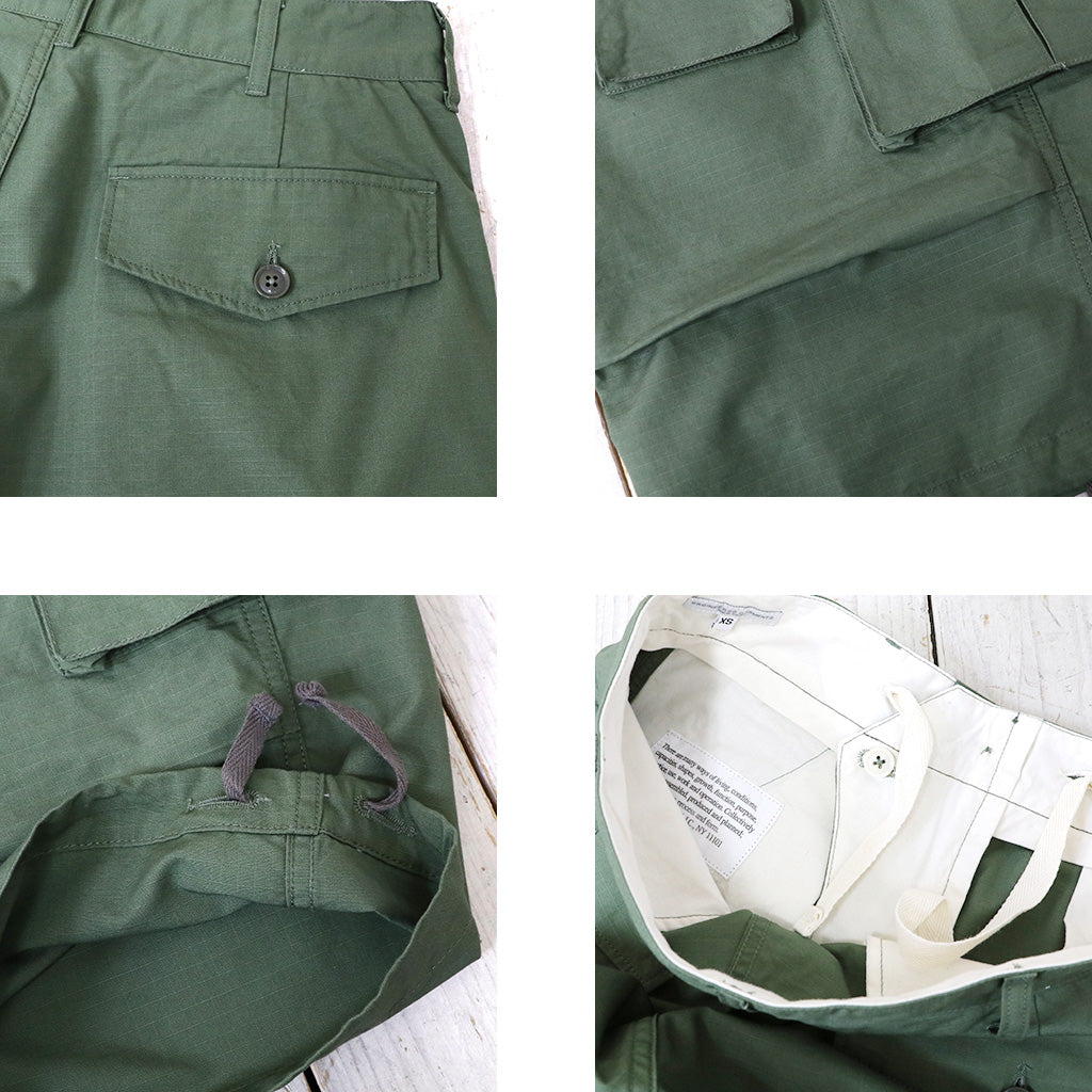 ENGINEERED GARMENTS『FA Short-Cotton Ripstop』(Olive)
