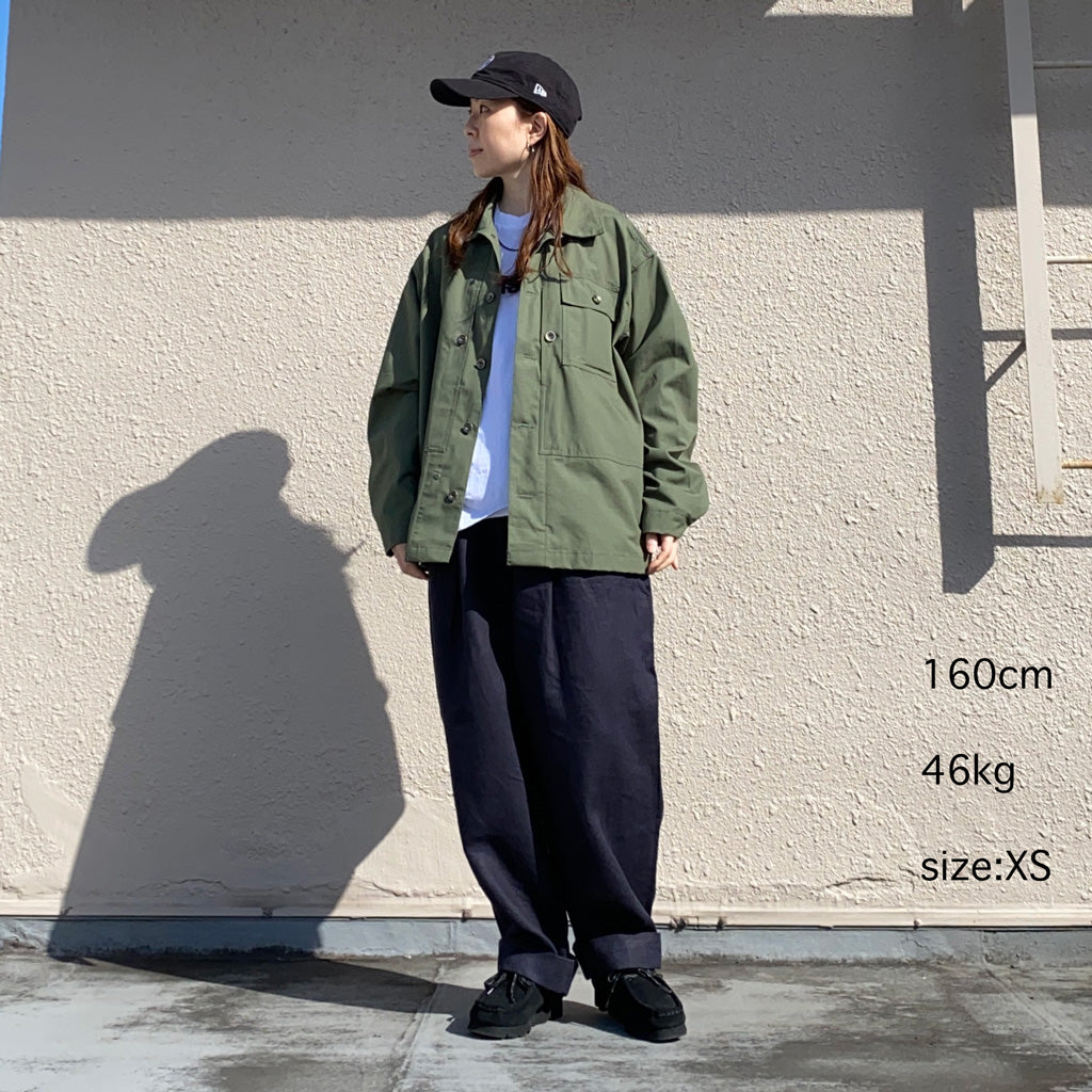 ENGINEERED GARMENTS WORKADAY『P44 Jacket-Cotton Ripstop』(Olive)