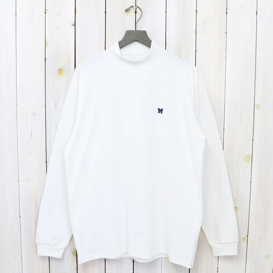 【SALE50%OFF】Needles『L/S Mock Neck Tee-Poly Jersey』(White)