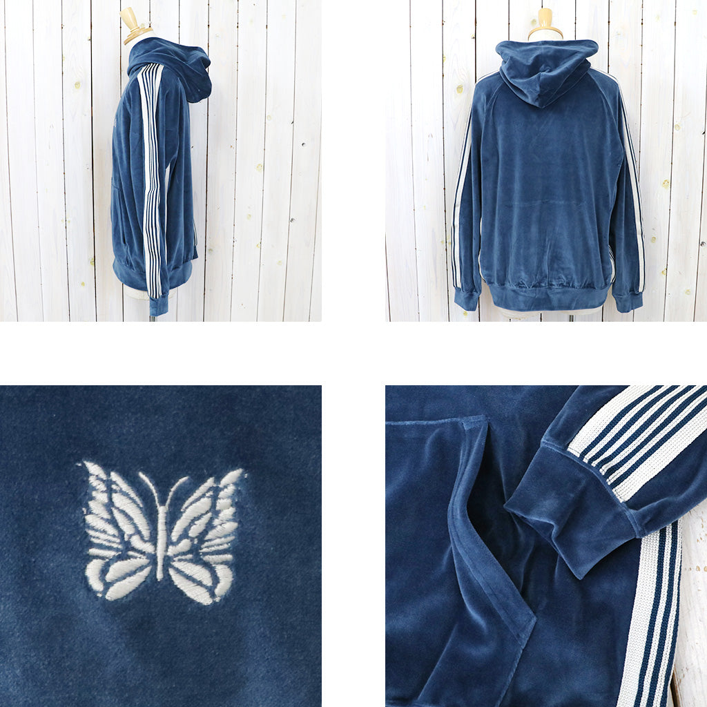 Needles『Track Hoody-C/Pe Velour』(Marine Blue)