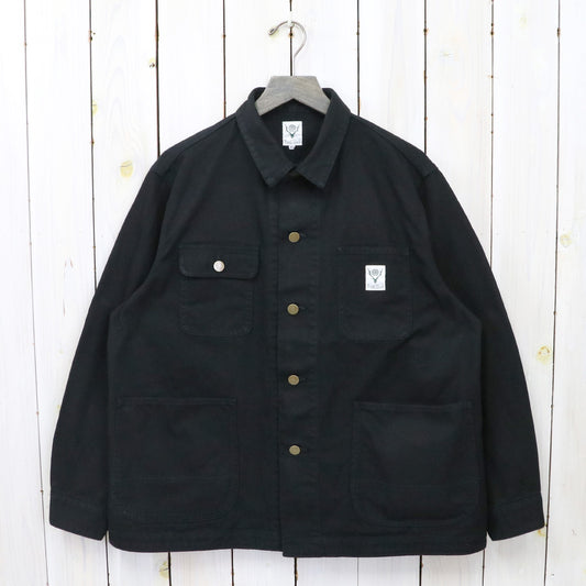 SOUTH2 WEST8『Coverall-11.5oz Cotton Canvas』(Black)