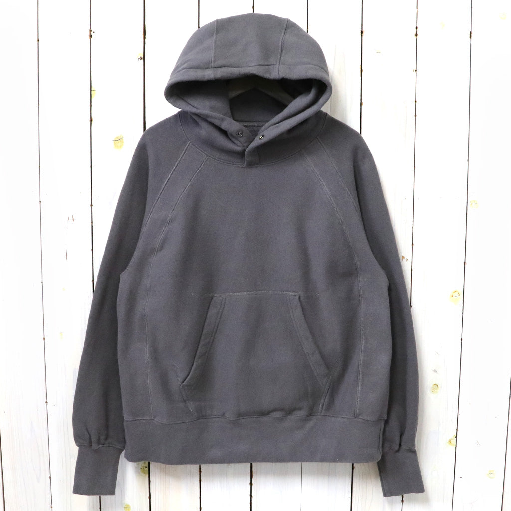 ENGINEERED GARMENTS『Raglan Hoody-12oz Cotton Fleece』(Graphite)