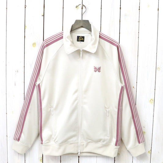 Needles : Track Jacket-Poly Smooth (Ivory)