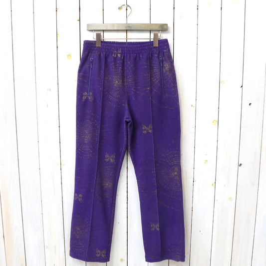 【SALE50%OFF】Needles : Track Pant-Pile Jacquard/Spider Web (Purple)