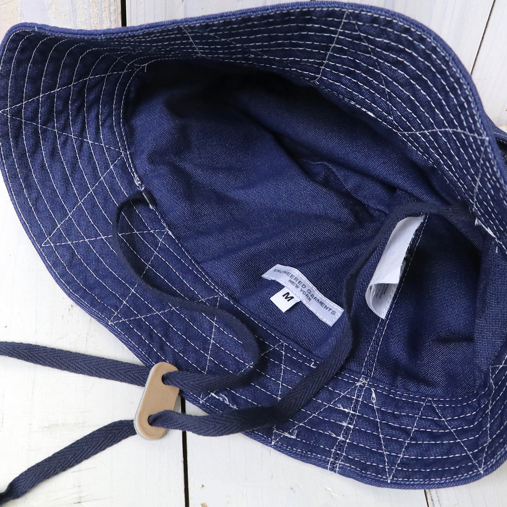 ENGINEERED GARMENTS : Explorer Hat-CP Denim
