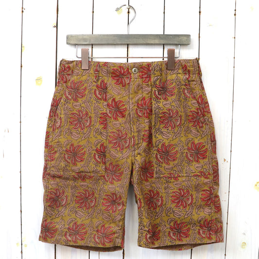 ENGINEERED GARMENTS : Fatigue Short-Floral Printed Corduroy