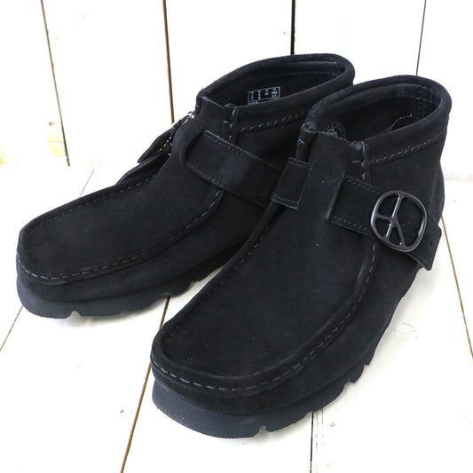 【SALE40%OFF】Needles×Clarks : Wallabee BT -Peace Buckle (Black Suede)
