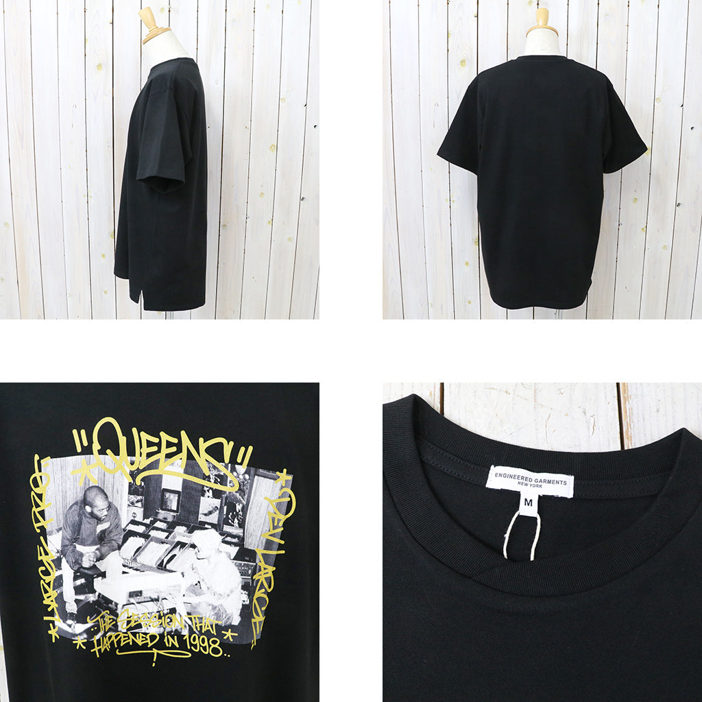 ENGINEERED GARMENTS×EXP『QUEENS 1998 TEE』(Black)