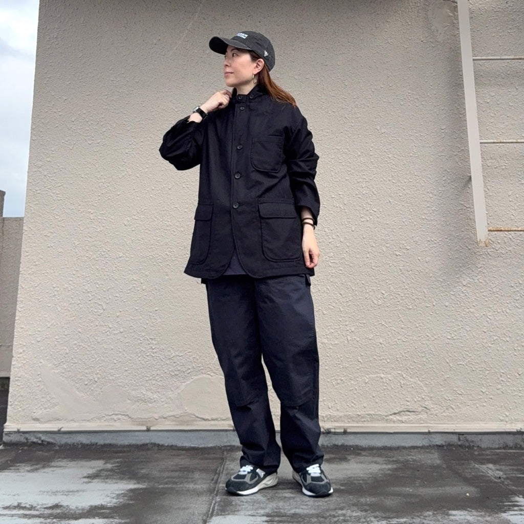 ENGINEERED GARMENTS : Loiter Jacket-High Count Worsted Wool (Dk.Navy)