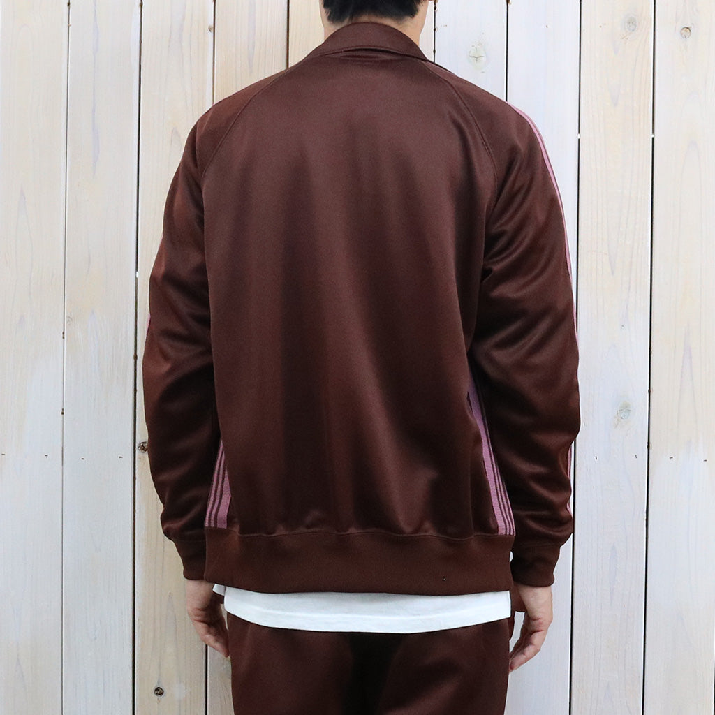 Needles : Track Jacket-Poly Smooth (Brown)