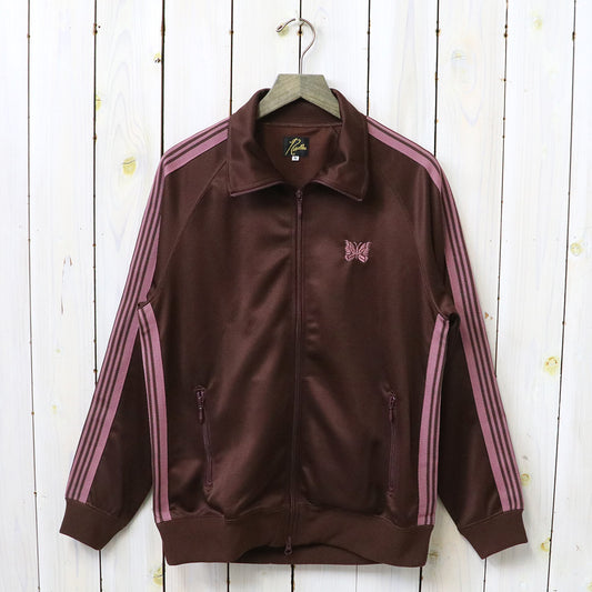 Needles : Track Jacket-Poly Smooth (Brown)