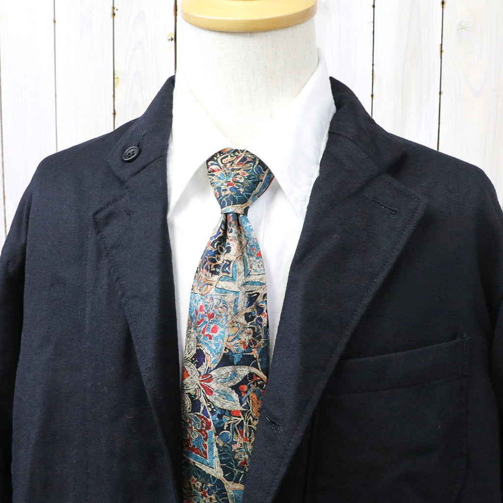 ENGINEERED GARMENTS : Neck Tie-Floral Printed Cotton Lawn
