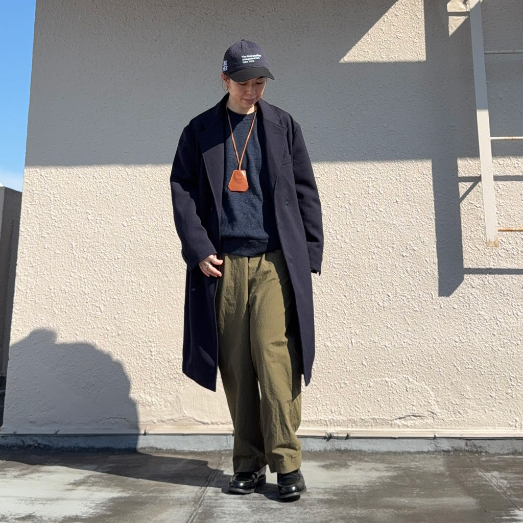 ENGINEERED GARMENTS : Chester Coat-Heavy Wool Elastique (Dk.Navy)