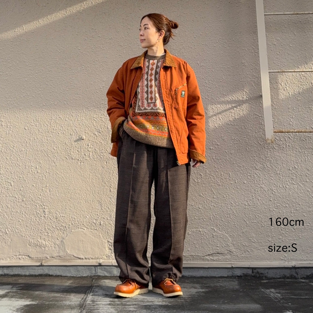 ENGINEERED GARMENTS : Knit Leisure Pant-Tri Blend Jersey Knit (Brown)