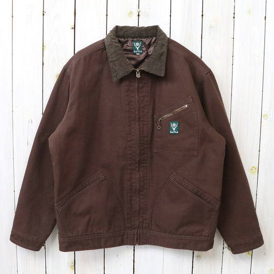 SOUTH2 WEST8 : Work Jacket-11.5oz Cotton Canvas (Brown)