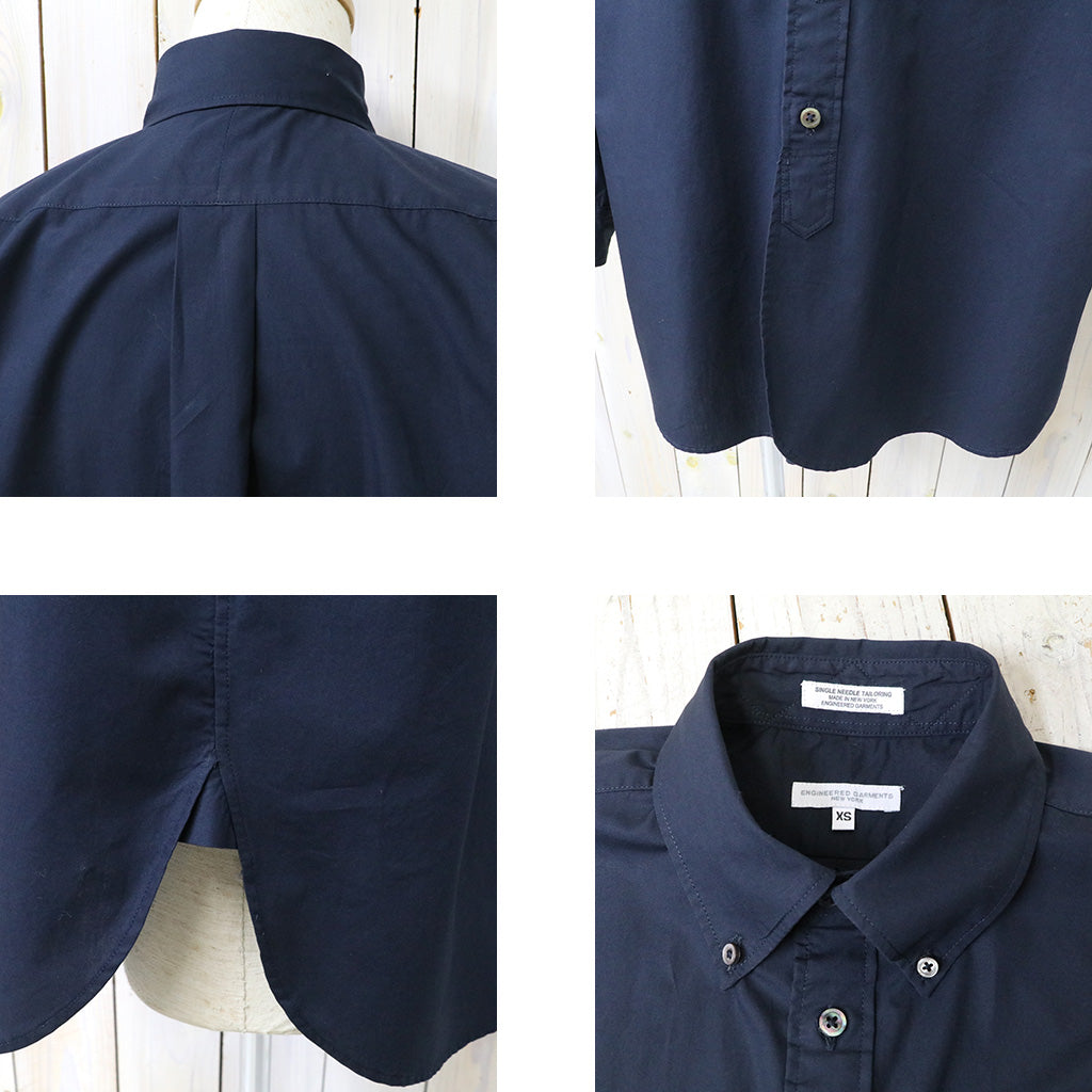 ENGINEERED GARMENTS : 19 Century BD Shirt-Cotton Broadcloth (Dk.Navy)