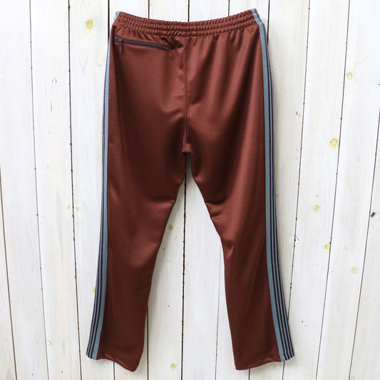 Needles : Narrow Track Pant-Poly Smooth (Rust)