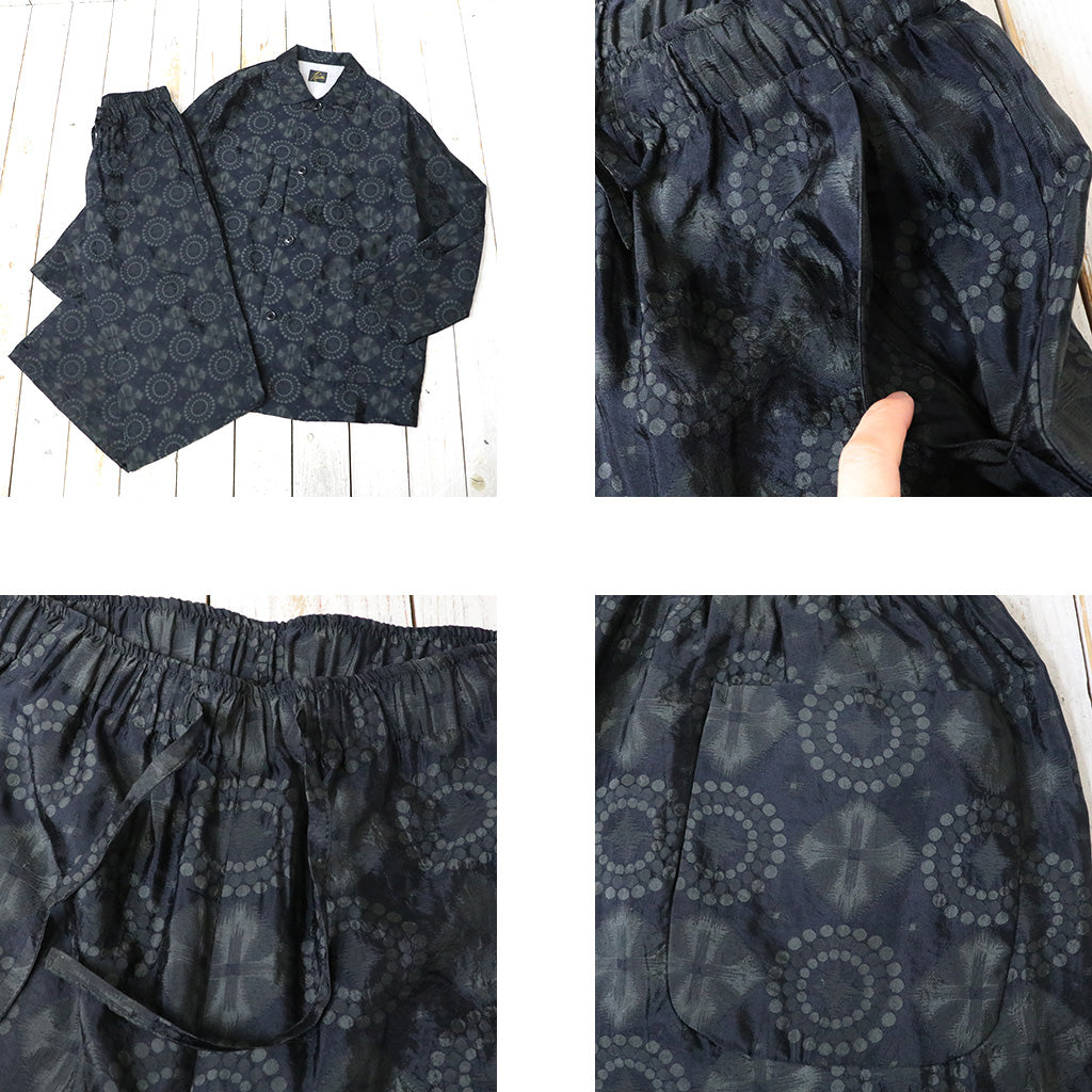 Needles : String Easy Pant-Cross Jacquard (Olive)