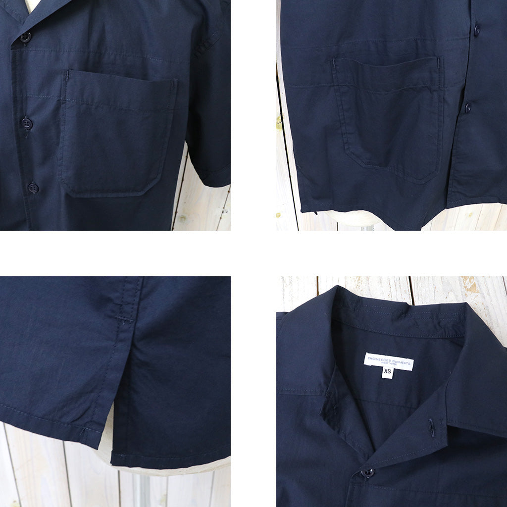 ENGINEERED GARMENTS : Camp Shirt-Cotton Broadcloth
