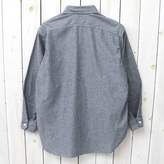 ENGINEERED GARMENTS : Work Shirt-Cotton Chambray (Grey)