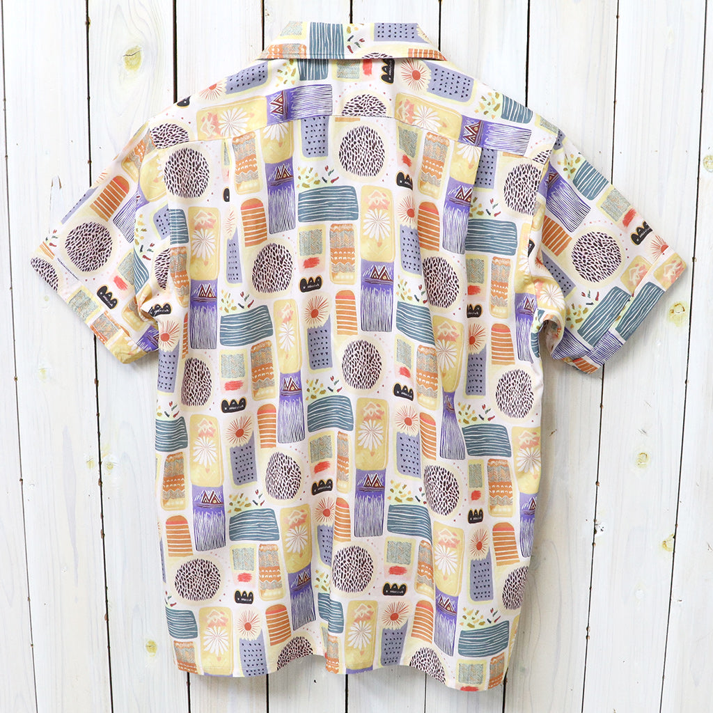 ENGINEERED GARMENTS : Camp Shirt-Tencel Jamaican Print