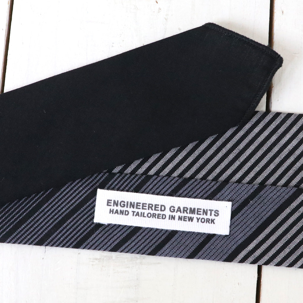 ENGINEERED GARMENTS : Narrow Tie-Multi Pattern Stripe Jacquard
