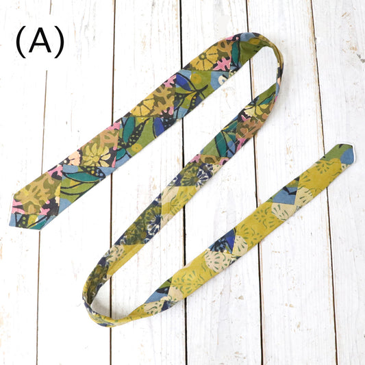 ENGINEERED GARMENTS : Narrow Tie-Cotton Multi Pattern Patchwork