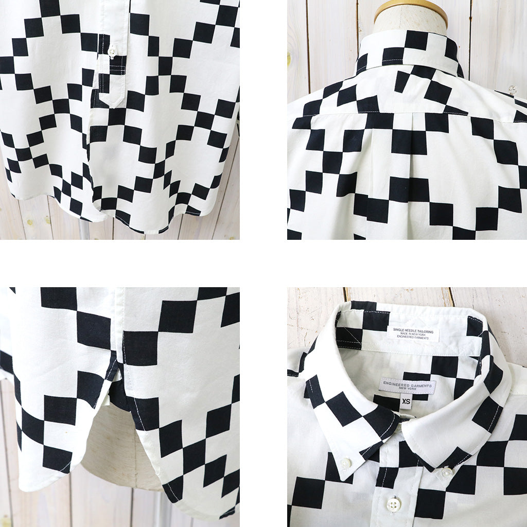 ENGINEERED GARMENTS : 19 Century BD Shirt-Cotton Checker Print