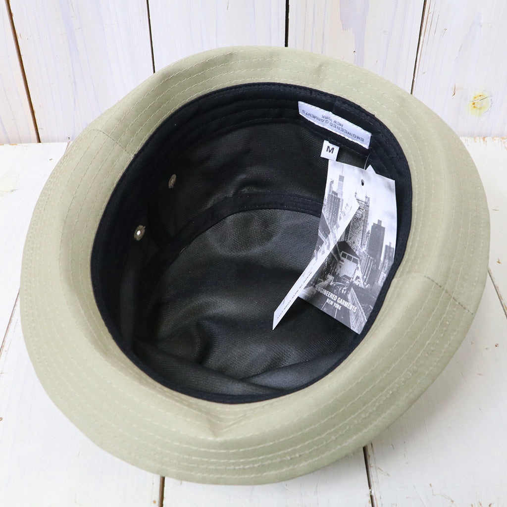 ENGINEERED GARMENTS : Porkpie Hat-Cotton French Twill