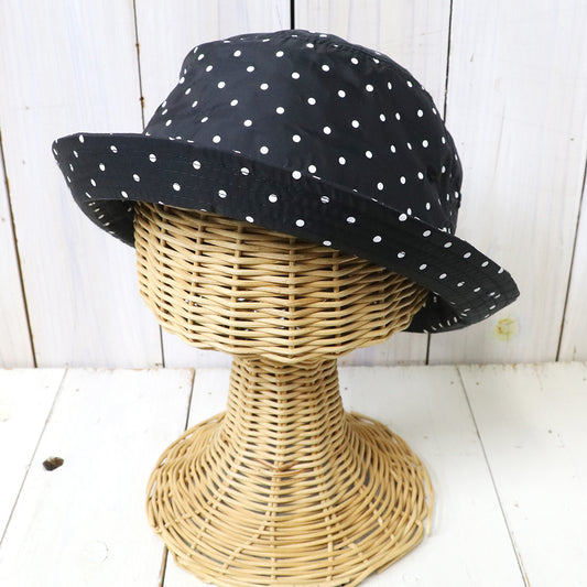 ENGINEERED GARMENTS : Porkpie Hat-Nylon Polka Dot Taffeta