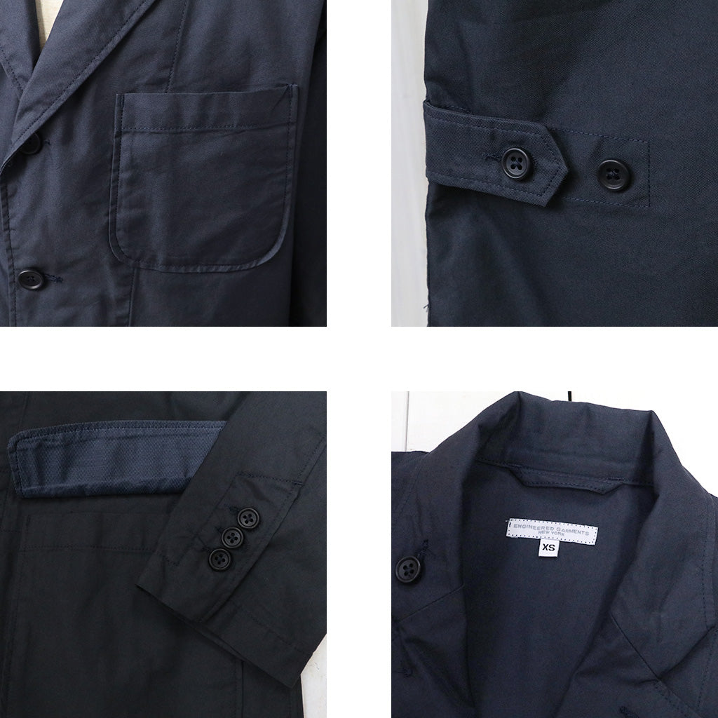 ENGINEERED GARMENTS : Loiter Jacket-Lt.Weight Nyco Twill (Dk.Navy)