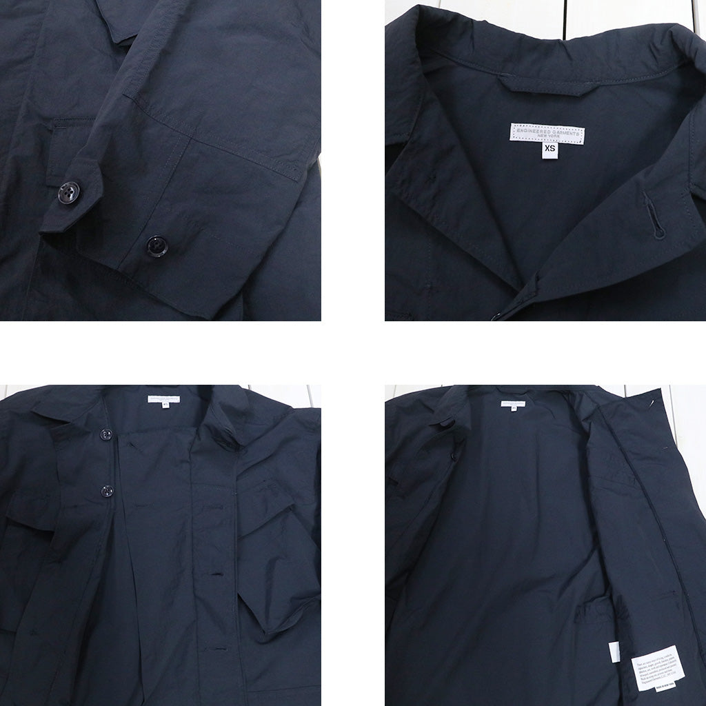 ENGINEERED GARMENTS : BDU Jacket-Polyester Taslan (Dk.Navy)